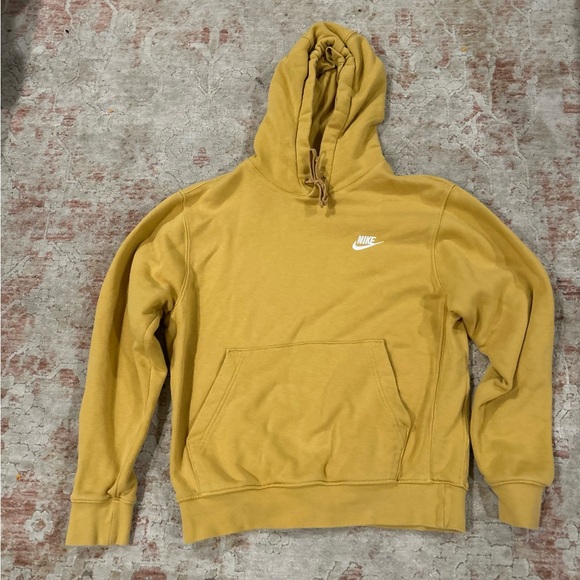 Nike Men's Mustard Hoodie - Picture 1 of 3